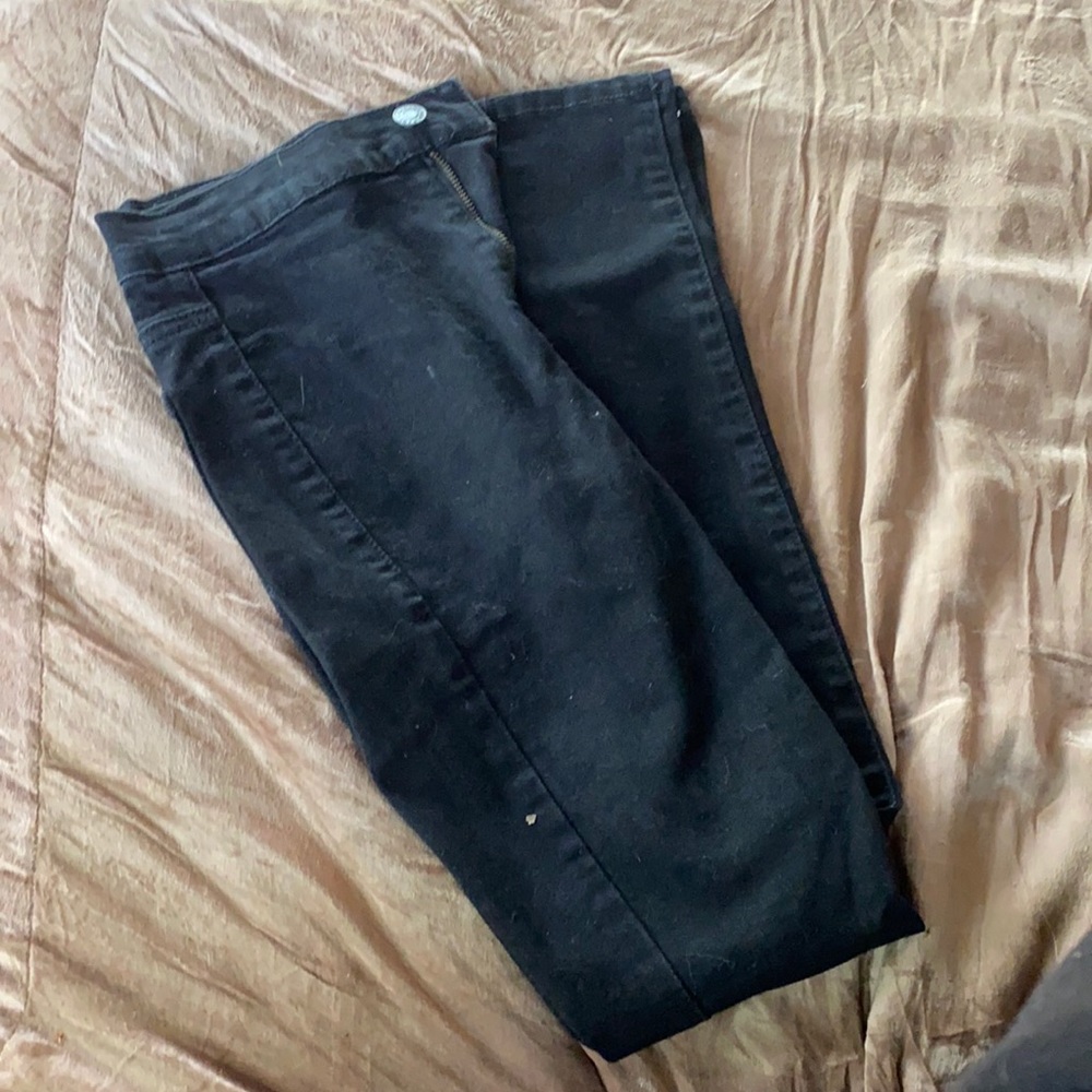 Garage black highwasted skinny jeans